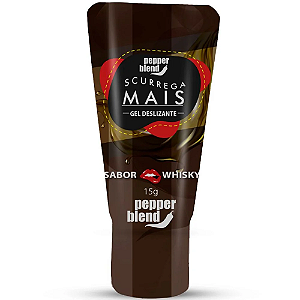 Gel Comestível Scurrega Mais Whisky 15g Pepper Blend