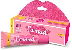 Carmed BFF Rosa Glitter Hidratante Labial Efeito Gloss