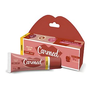 Carmed Maçã do Amor Hidratante Labial com Cor - 10g