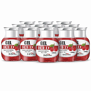 Gel Aromatizante ICED Cereja 35ml - KIT 10UN