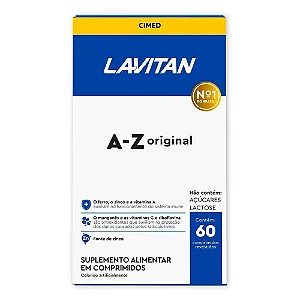 Lavitan A-Z Original 60 Capsulas