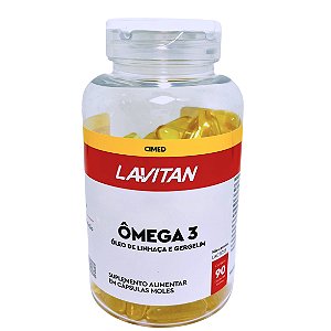 Ômega 3 Mais 4800mg Lavitan 90 Cápsulas Gelatinosas