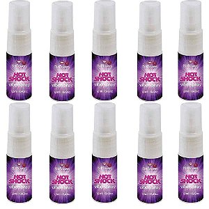 Hot Shock Viberspray 12ml - Kit c/10 Und Hot Flowers