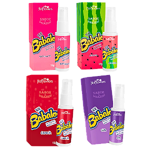 Kit 4 Géis Babaloo Ice - Hot Flowers