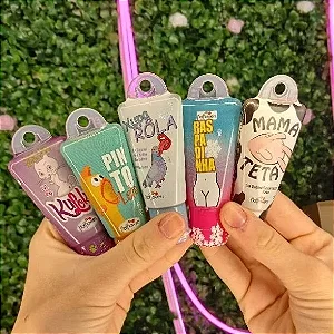 Kit 5 Géis Lubrificantes para Eles e Elas - Hot Flowers