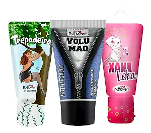 Kit Trepadeira + Volumão + Xana Loka