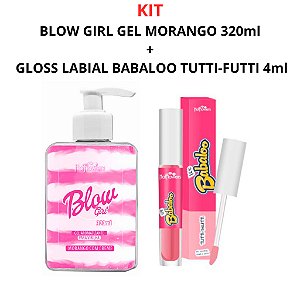 Kit Blow Girl Gel + Gloss Tutti-Frutti Hotflowers