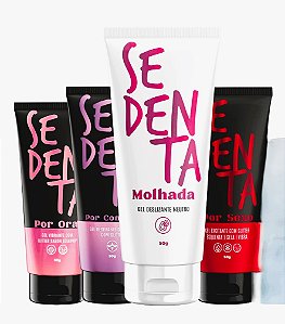 Kit Sedenta Por Oral + Sedenta Molhada + Sedenta Por Conforto + Sedenta Por Sexo Pepper Blend