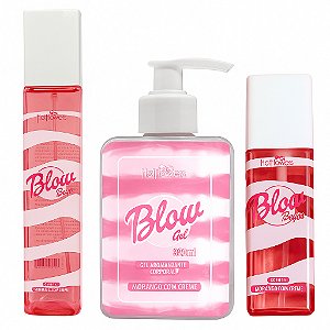Kit Blow Beijos Perfume + Body Splash + Blow Girl Hotflowers