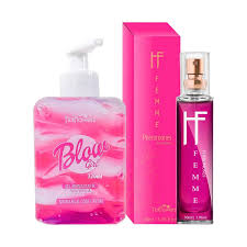 Kit Blow Girl Beijável Virilha e Perfume Femme Hotflowers