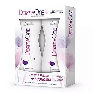 Derma One Sabonete Íntimo Com Ácido Lático kit com 2 Unid.
