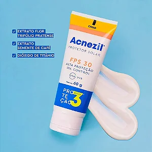 Acnezil - Protetor Solar FPS30