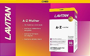 Lavitan - A-Z + Mulher - 90 Comprimidos