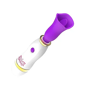 Vibrador 12 Modos de Estimulação da Lingua