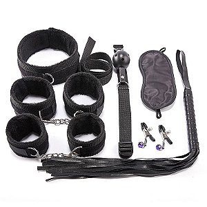 Kit Sado Bondage Preto - SI