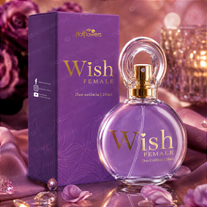 Deo Colônia  Wish FEMALE - Com Feromones