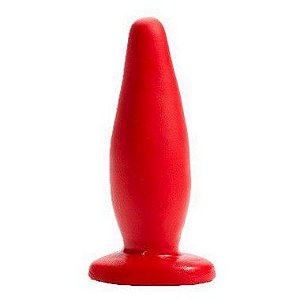 Plug Anal Vermelho 14,5 x 5cm