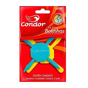 Kit Pinta Bolinhas 2 Unidades - Condor