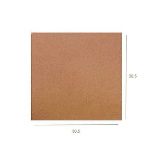 Papel Kraft 180g - 30 x 30 - Pacote com 10 folhas