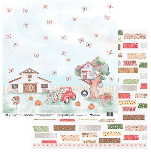 Scrap Dupla Face My Country Life - MMCMCL-06