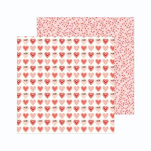 Scrap Dupla Face Loves Me - Sweet Love - 733965