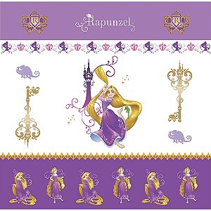 Scrap Dupla Face Rapunzel 1 Cenário e Bandeirolas - 20719 - Toke e Crie