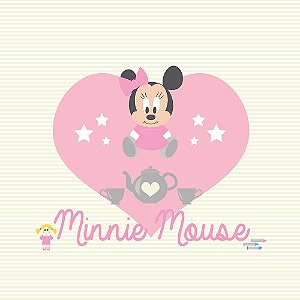 Scrap Dupla Face Baby Minnie 1 Guirlanda - 19315 - Toke e Crie
