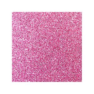 Papel Glitter Rosa Bebê - 30x30