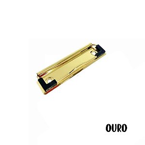 Prendedor Wire Clip - Ouro - 10cm