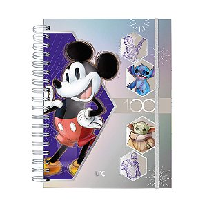 Caderno Smart Universitário Disney 100 - Coleção Especial
