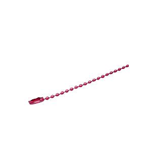 Corrente Rosa Pink 2.5mm - Bolinhas