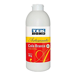 Cola Branca PVA Extra 1kg - Tek Bond