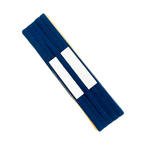 Elástico Chato Azul Marinho - N° 12 - 7mm