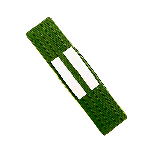 Elástico Chato Verde Musgo - N° 12 - 7mm