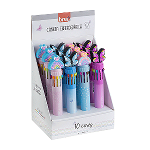 Caneta esferográfica divertida 0.7mm dreams - 10 cores