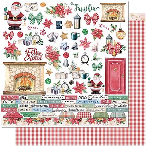 Scrapbook Dupla Face Natal SND-141 - Litoarte