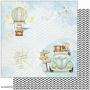Scrapbook Dupla Face SD-1136- Litoarte - ESTUDIO 812
