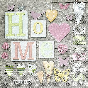 Guardanapo de Papel - Lar Feliz- Home Fashion