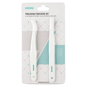 Kit com 2 Pinças de Precisão - Mimo