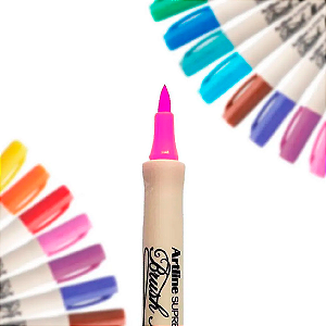 Caneta Brush Supreme Artline EPF-F - Tilibra