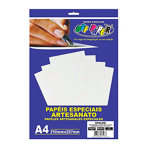 Papel Opaline A4 Branco 180g 50 folhas