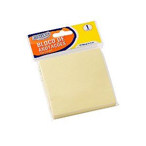 Bloco De Anotações- Pastel 76mm x 76mm - BRW