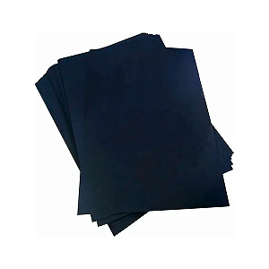 Papel Offset Preto A4 180g 50 Folhas - Masterprint