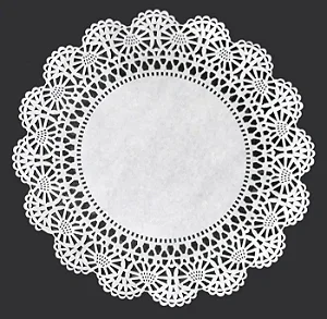 Papel Rendado Doily 25cm- Arte Fácil