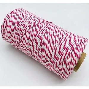 Cordão Bicolor ArtLille- Rosa- 100m- Unidade