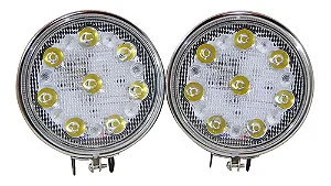 Farol auxiliar redondo 8 LED's 24V