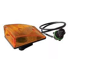 Lanterna lateral pisca com conector Mercedes Benz Actros