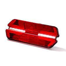 Lanterna traseira de LED triplo X halo light 12V
