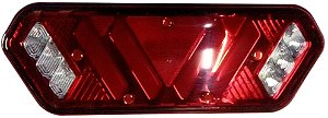 Lanterna traseira de LED pisca sequencial 12V carreta Guerra