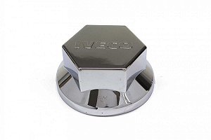 Tampa cubo cromada roda dianteira Iveco